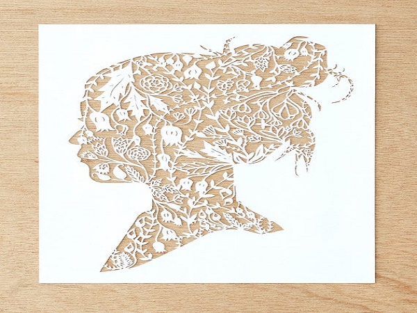 laser cut paper