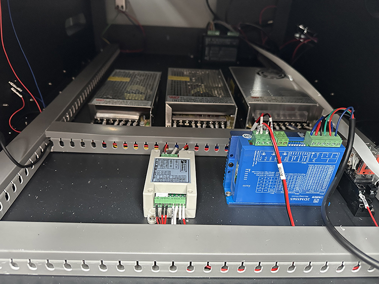 Power and motor connections