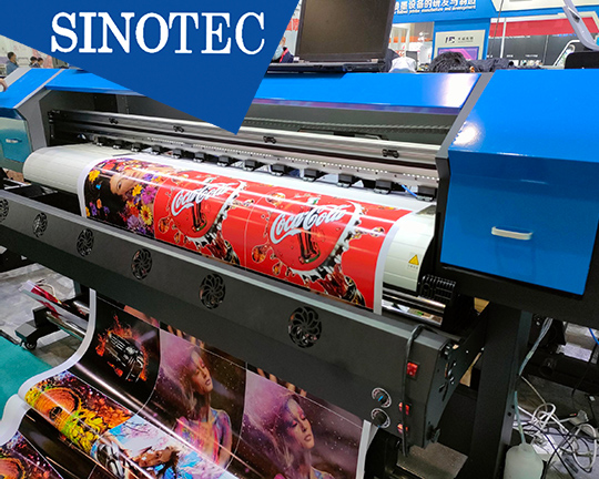 Printing machine for outdoor large format