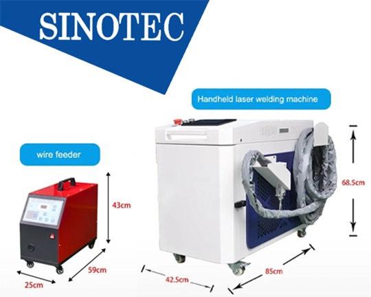 Mini Handheld Laser Welding Machine-1.5KW/2KW, Welding/Cutting/Cleaning
